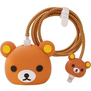 Bear iPhone Charger Protector Case Cartoon 3D for 20W USB‎ C & Lightning…